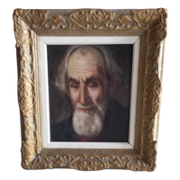 Portret Op Metaal.