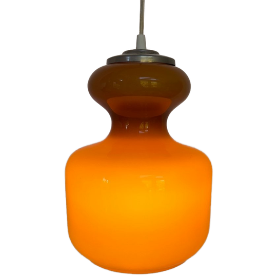 Mid-century Opaline Hanglamp 1960s 1