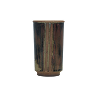 Aardewerk Vaas Donkere Kleuren