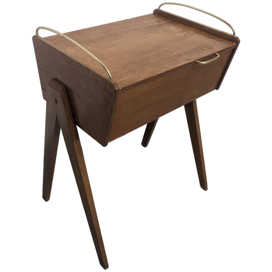 Scandinavian Teak Side Table 1960s. 1