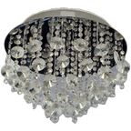 Moderne Plafondlamp Met Kristallen – G9 Fitting. thumbnail 1