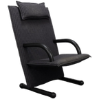 Fauteuil T-line Burkhard Vogtherr Arflex 1980s thumbnail 1