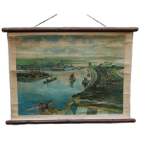 Oude Schoolkaart Zeehaven Vlissingen