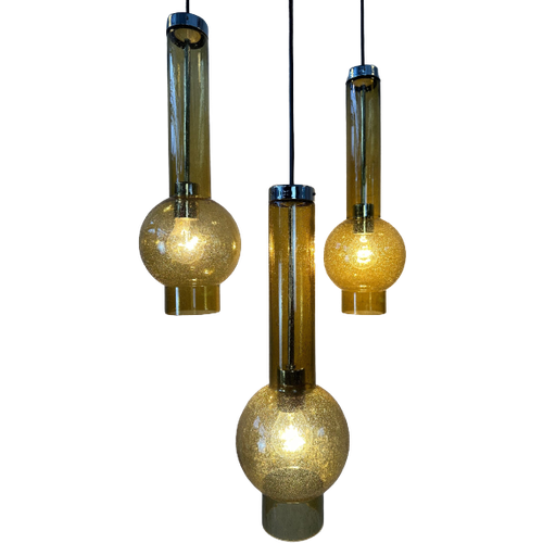 3X Staff Leuchten Vintage Hanglampen