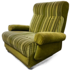 Vintage Groene Eenzit / Zetel / Fauteuil thumbnail 1