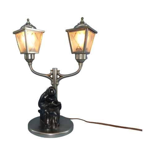 Lantaren Tafellamp Met De Lezer