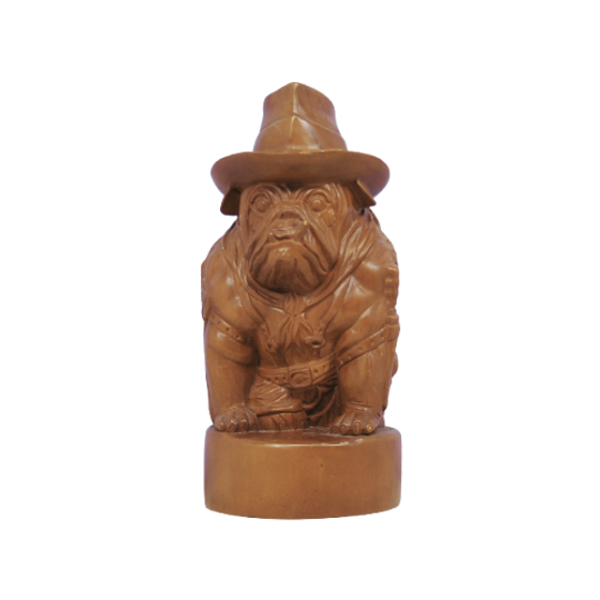 Houten Beeld Sherrif Bulldog 1