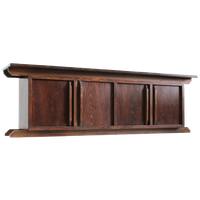 Vintage Italian Sideboard Solid Wood 1960s