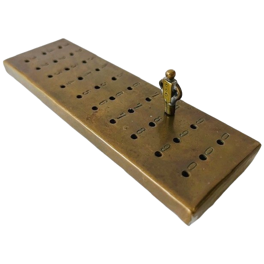 Vintage Messing Spelpuntenteller 1950’s 1