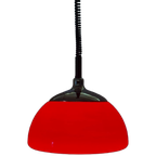 Space Age Hanglamp Van Cosack Leuchten In Rood thumbnail 1