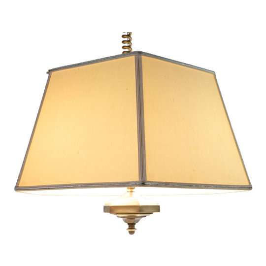 Herda Amsterdam - Trekpendel Hanglamp - Messing - Hollywood Regency Stijl - 70's 1