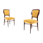 Italian Mid-Century Modern Chairs / Eetkamerstoelen From Vittorio Dassi, 1960S thumbnail 1