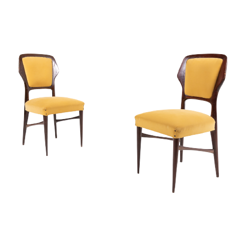Italian Mid-Century Modern Chairs / Eetkamerstoelen From Vittorio Dassi, 1960S