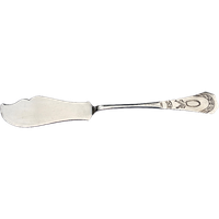 Antiek Zilver Botermesje Uit 1923, 15,5 Cm Lang Reliving