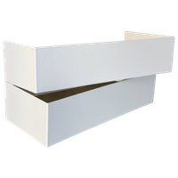 Geometrische Wit Metalen Wandlamp
