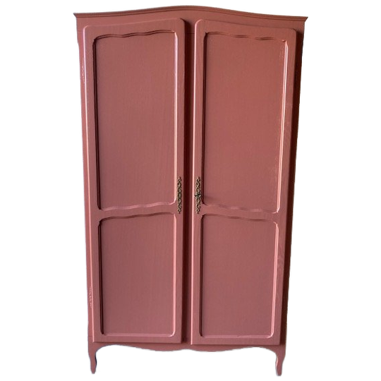 Vintage Antiek Meidenkast,kledingkast Restyled 1