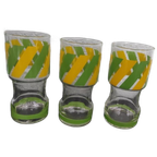 Vintage Limonadeglazen Met Strepen 3X thumbnail 1