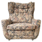 Vintage Bohemian Fauteuil Armstoel Kelim Stijl thumbnail 1