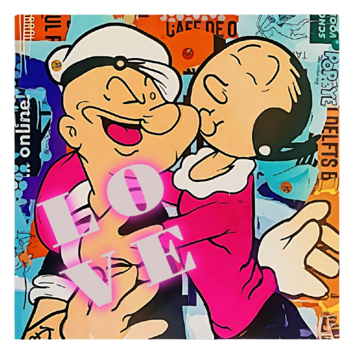 Canvas Schilderij Popeye