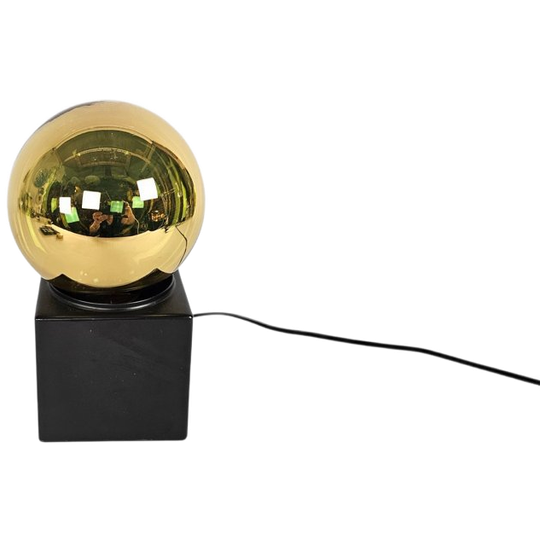 Dutch Design - Space Age - Philips Design Spiegelbol Lamp - Tafel/bureaulamp - 70's 1