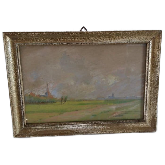Vintage Waterverfschilderij (aquarel) 1