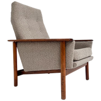 Topform Fauteuil Gestoffeerd In Teddystof, 1970’S