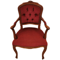 Brocante Vintage Franse Louis Xv Stoeltje, Fauteuil 103