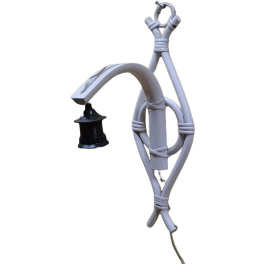 Rotan En Bamboe Wandlamp 1