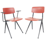 2 Marko Stoelen Model S201 Setprijs | Armleuning Ossenbloed thumbnail 1