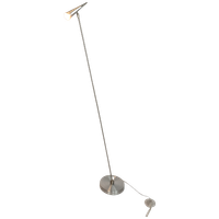 Hala Zeist - Vloerlamp - Swingarm - Halogeen - Dutch Design - Aluminium - 80'S