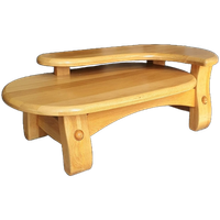 Vintage Brutalistische Salontafel - 70s