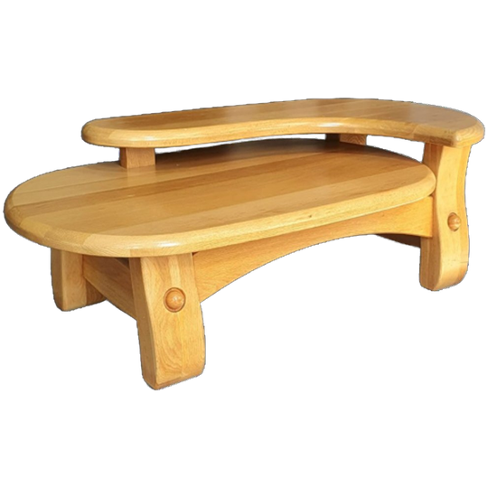 Vintage Brutalistische Salontafel - 70s 1