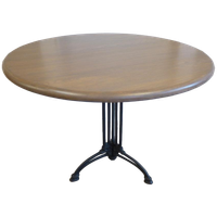 Mooie Ronde Eiken Terras Serre Tuintafel