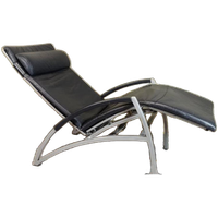 Vintage Interprofil 'pax' Design Leren Recliner Fauteuil
