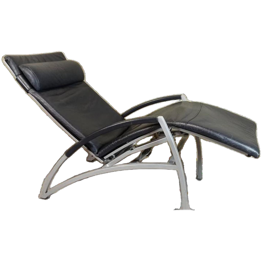 Vintage Interprofil 'pax' Design Leren Recliner Fauteuil 1