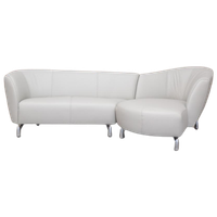 Nieuwbeklede Leolux Pupilla Design Bank Met Chaise Longue!