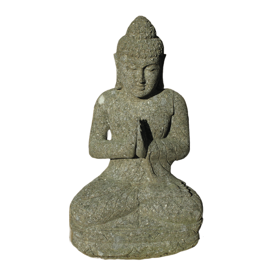 Zittende Boeddha | Greenstone 1