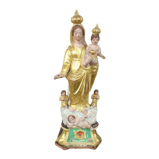 Santibelli In Terracotta, 19e Eeuw 1