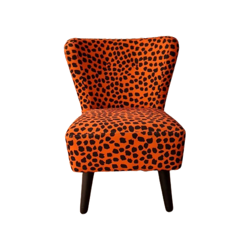 Mariska Meijers Cocktail Fauteuil Oranje Fauteuiltje Retro