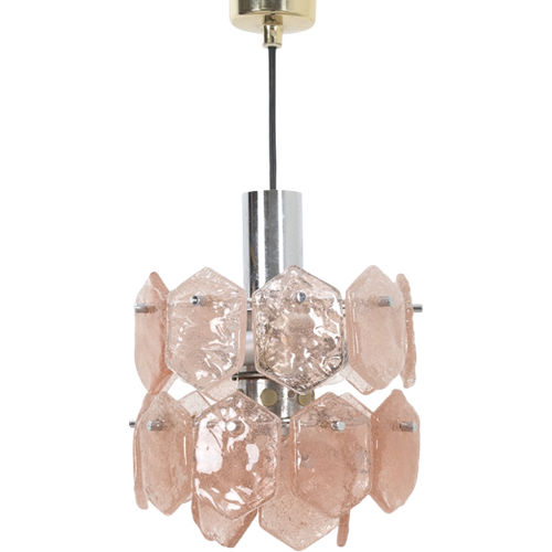 Kalmar Hanglamp Met Roze Glas 66742