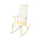 Vintage Retro Stoel Spijlenstoel Fauteuil Schommelstoel 60S thumbnail 1