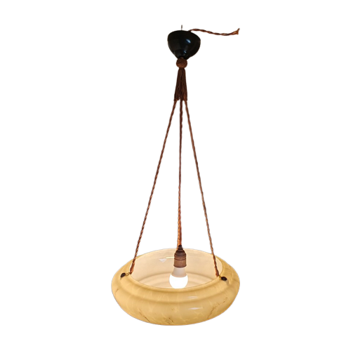 Antiek - Hanglamp - Schaallamp - Art Deco Stijl