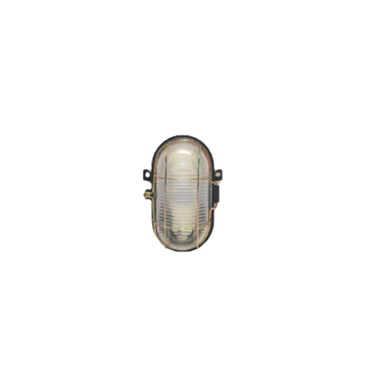 Scheepslamp Wandlamp Zwart Goud 1