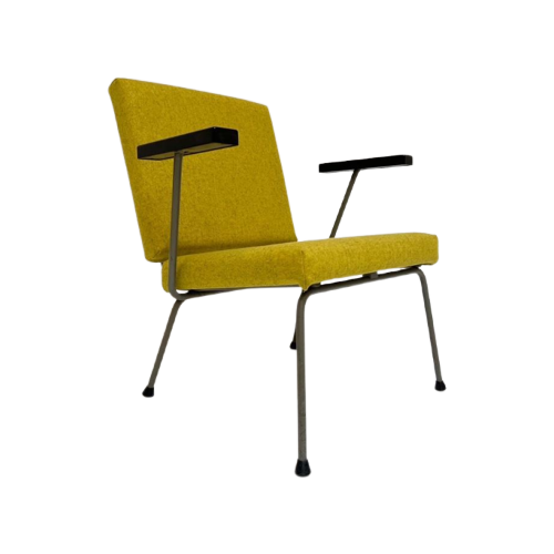 Opnieuw Gestoffeerde Gispen 1401 Fauteuil, 1950’S