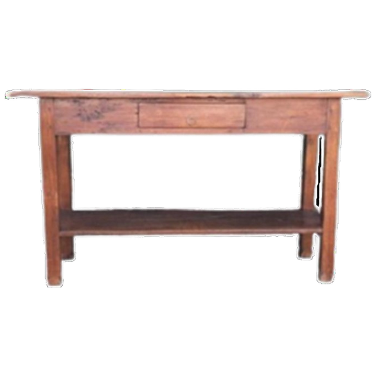 Robuuste Teak Houten Side Table Haltafel Landelijke Sidetable 1