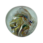 Handmade - Murano - Presse Papier / Paperweight- Floral Decor thumbnail 1