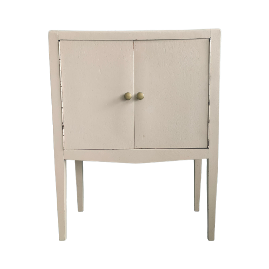 Scandinavisch Vintage/brocant Halkastje Jaren 60 (repainted) 1