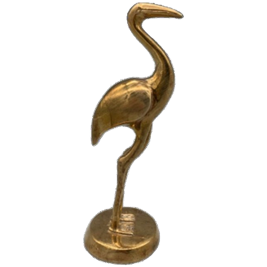 Messing Flamingo Op Voet 1