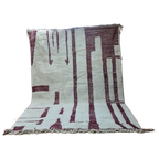 Authentiek Marokkaans Berber Beni Ourain Tapijt 300X200 Cm - 100% Wol, Handgemaakt thumbnail 1