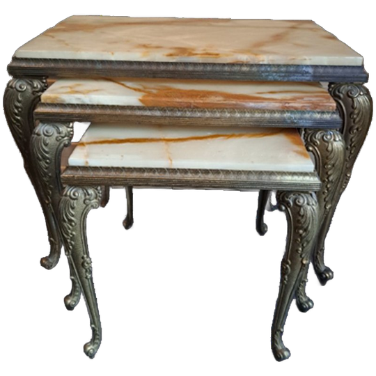 Regency Mimiset - Onyx Nesting Tafels 1